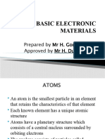 Basic Electronic Mateials