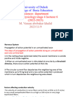 Animal Physiology - Lec6