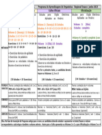 Programa Mínimo Da Regional Osasco Atualizado em Junho de 2023