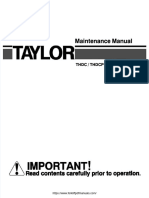 Taylor THDC THDCP 954 955 974 Forklift Trucks Maintenance Manual PDF