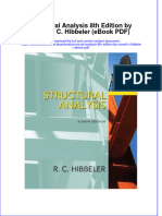 Full Download Structural Analysis 8Th Edition by Russell C Hibbeler Ebook PDF Ebook PDF Docx Kindle Full Chapter