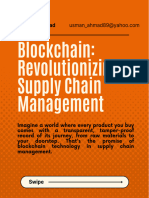 Blockchain in SCM - 9 Pages