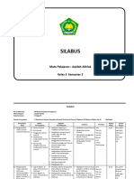 Silabus Aqidah Akhlaq Kelas 3 Semester 2 Mim Karanganyar 2013 2014