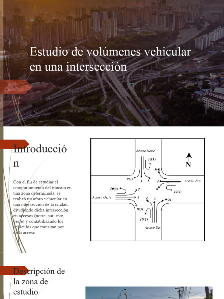 estudio-de-vol-menes-vehicular-en-una-intersecci-n-pdf