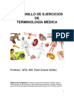 Cuadernillo de Terminología Médica RX