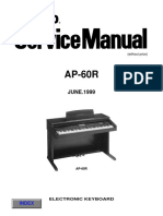 Casio AP-60R Service Manual