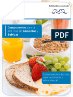 Brochure Alfa Alimentos y Bebidas