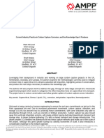 Carbon Capture Corrosion Current Practice 2023