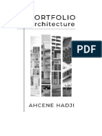 Portfolio D'architecture - HADJI AHCENE