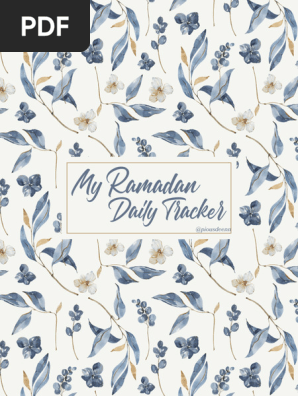 Ramadan Daily Journal 2024