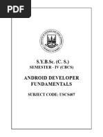 192 2 SY BSC CS SSEM IV Android Developer Fundamentals INNER PAGES