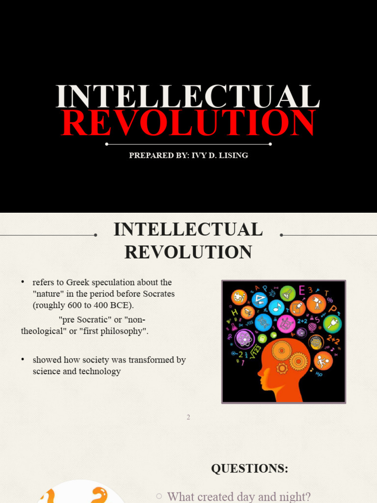 Key Intellectual Revolutions Explained | PDF | Id | Psychoanalysis