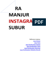 Cara Manjur Instagram