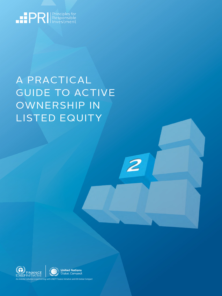 A - Practical Guide To Active Ownership in Listed Equity | PDF ...
