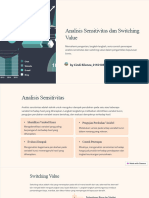 Analisis Sensitivitas Dan Switching Value 'STUDI5'