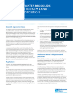 Biosolids Land-Application Fact-Sheet