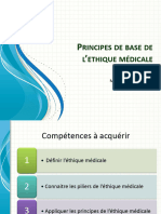 Principes de Base de L'ethique Et Médicale - Nseme