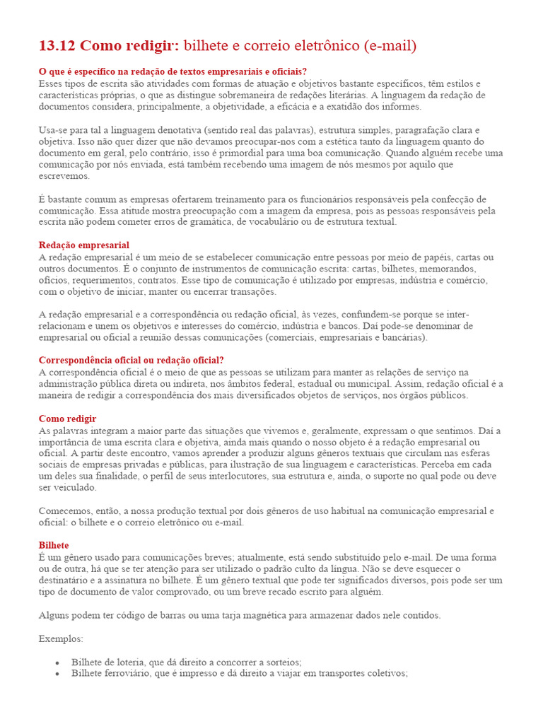 13 12 Como Redigir Pdf