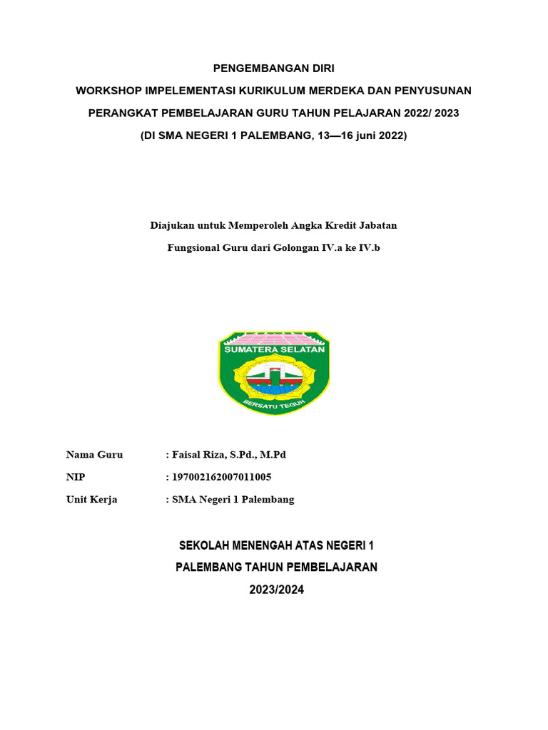 Workshop Implementasi Merdeka 2022 | PDF