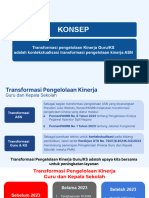 Transformasi Pengelolaan Kinerja Di PMM