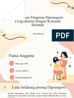 Perlawanan Pangeran Diponegoro (Yogyakarta) Dengan Kolonial Belanda