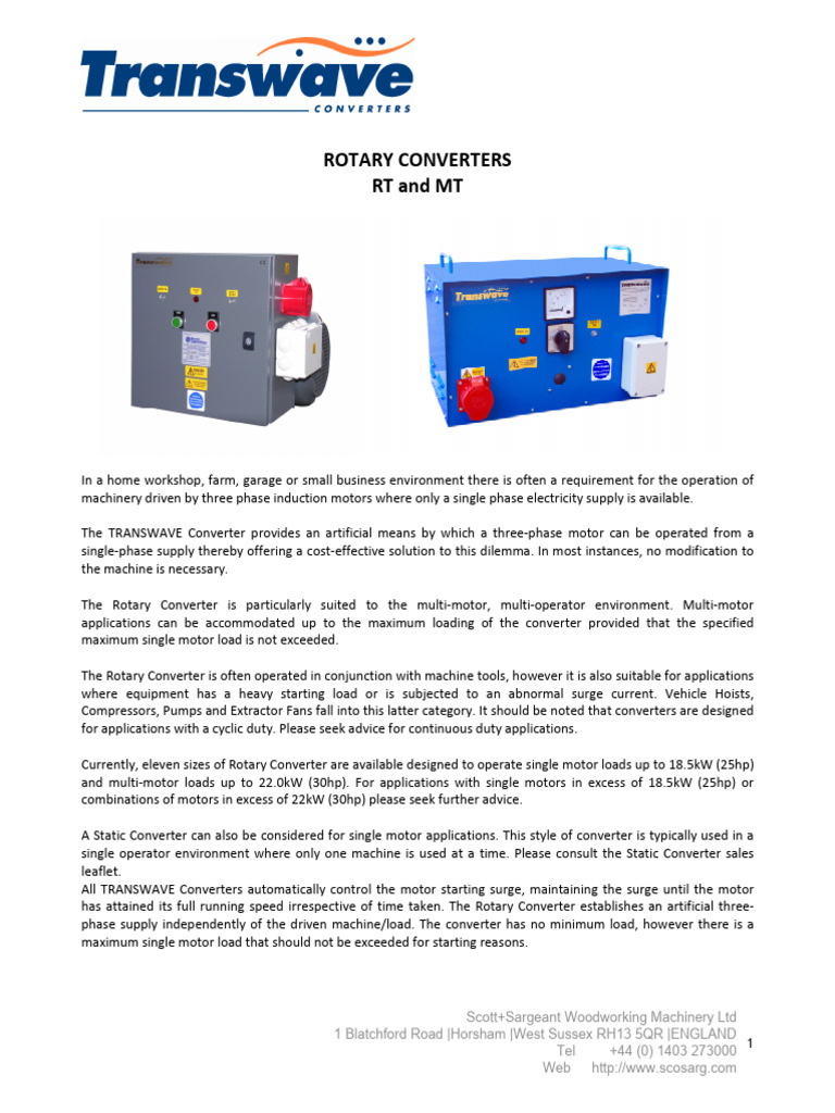 Converters | PDF | Electric Motor | Power Supply