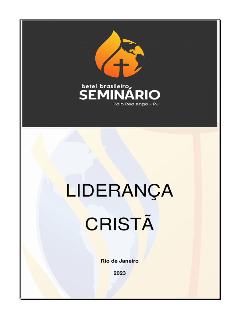 Apostila Liderança 2023 Pdf Liderança Planejamento