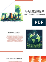 La Importancia Del Medioambiente