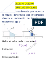 Para El Área Sombreada Que Muestra La Figura, Determine Por Integración Directa El Momento de Inercia Con Respecto Al Eje y