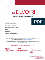 Tenant Application Form