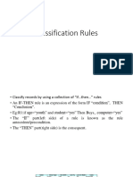 Classification Rules