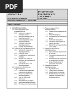 956 Intervención Psicológica en Adicciones