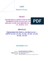 01 - Combined Pressuremeter - REPORT of Ten Boring