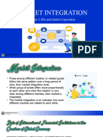 Module 4 Market Integration