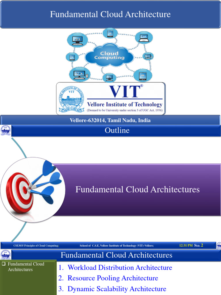 1.4 - Fundamental Cloud Architecture | PDF | Cloud Computing | Scalability