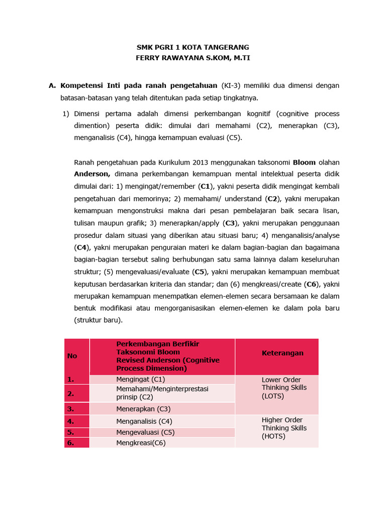 Kompetensi Pedagagogik | PDF