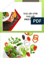 Salad and Salad Dressing