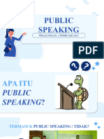 Public Speaking ATSAR