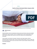 Khutbah Jumat - Bulan Sya'Ban, Momen Bersimpuh Mohon Ampunan Allah