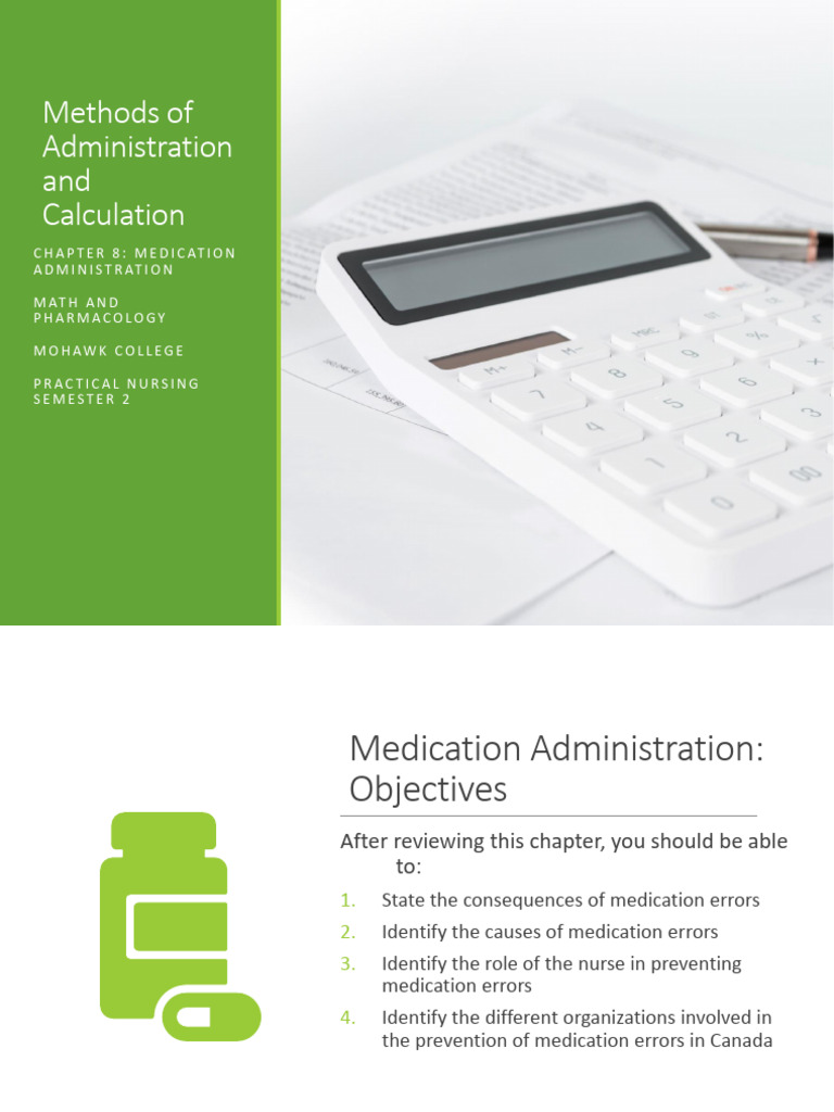 Pharm+Math+Module+2+ - MedicationAdministration+ (1) 2 | PDF | Patient ...