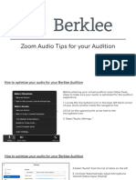 BerkleeAudition ZoomAudioTips Nov3