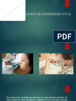 Proceso de Atención de Enfermería en El Puerperio