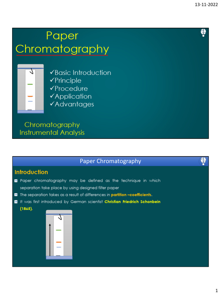 Paper Chromatography | Download Free PDF | Chromatography | Analytical ...