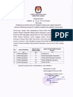 3 - Pengumuman Pembatalan Parpol DPRD Lebong 2024