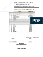 Proposal Futsal BJB 2