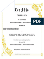 Casamento Civil Certidão de Casamento Online Fake