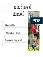 What Are The 3 Laws of Attraction - Gina