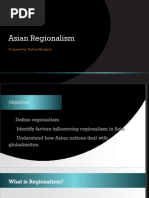 Asian Regionalism