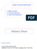How To Read A Financial Statement