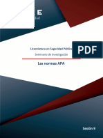 Seminario de Investigación - Sesión 9 LSP